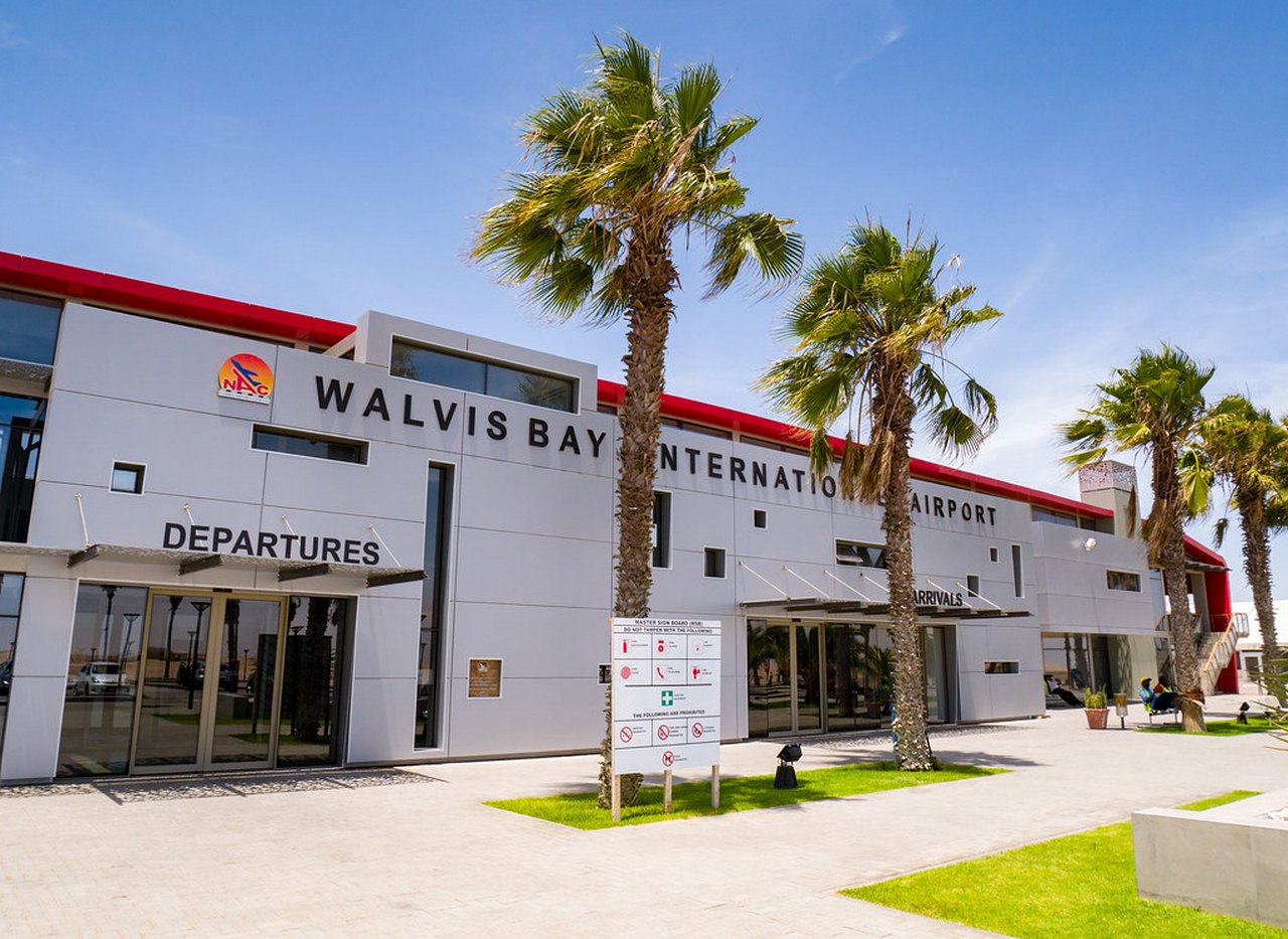 View of Walvis Bay Airport